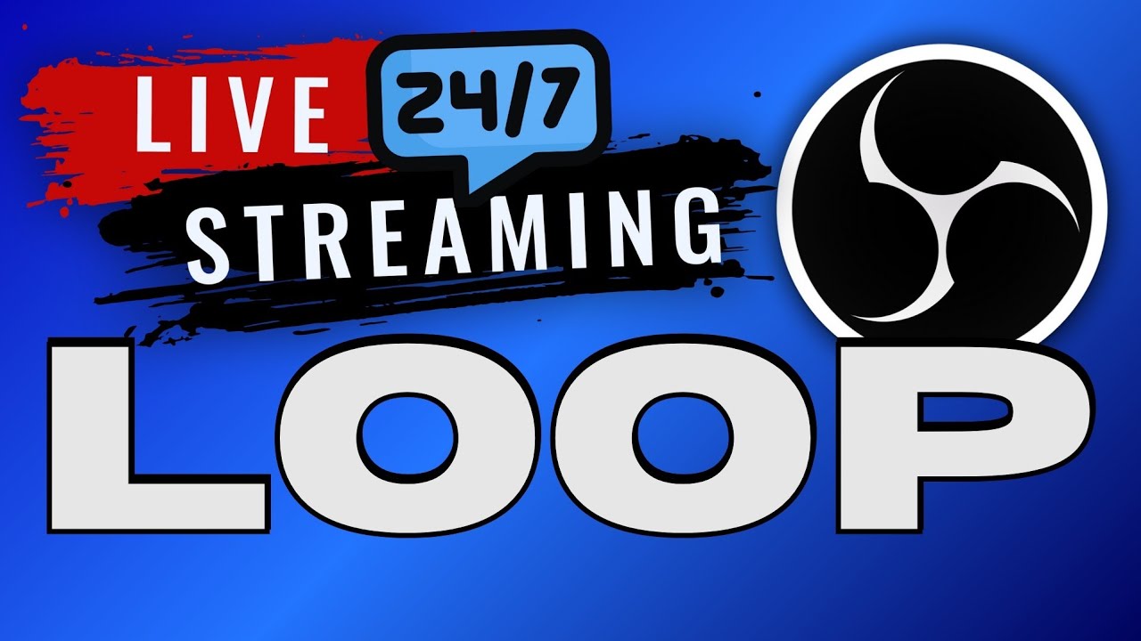 OBS Studio &bull; How To Run 24/7 Livestreams & Loop Videos With VLC Plugin ✔️