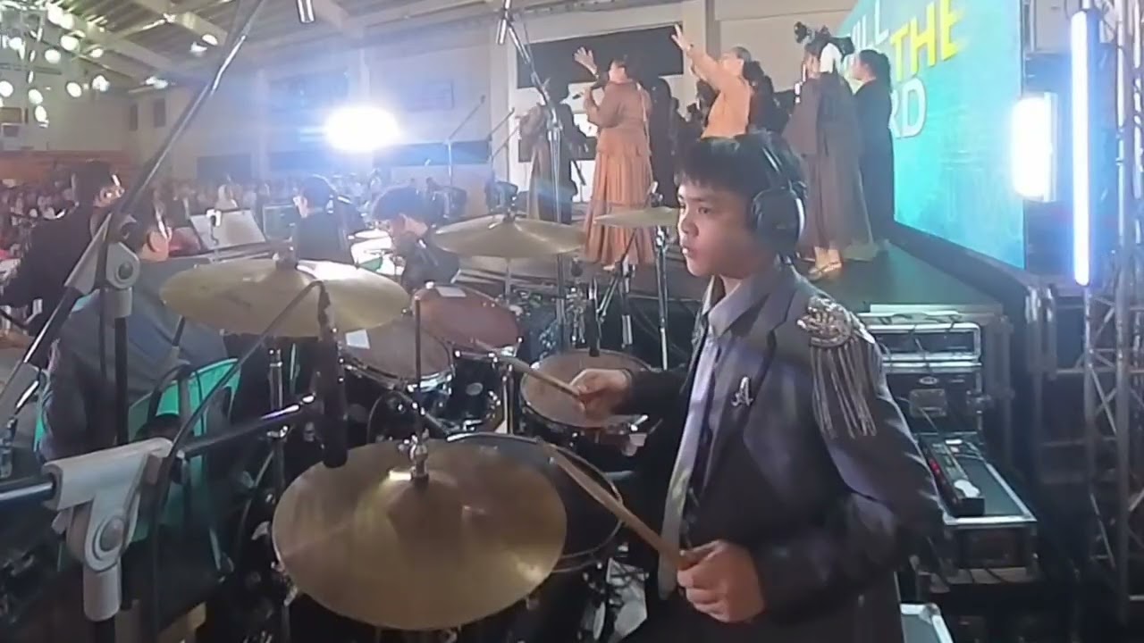 Bless Him some More ( drum view/sound)