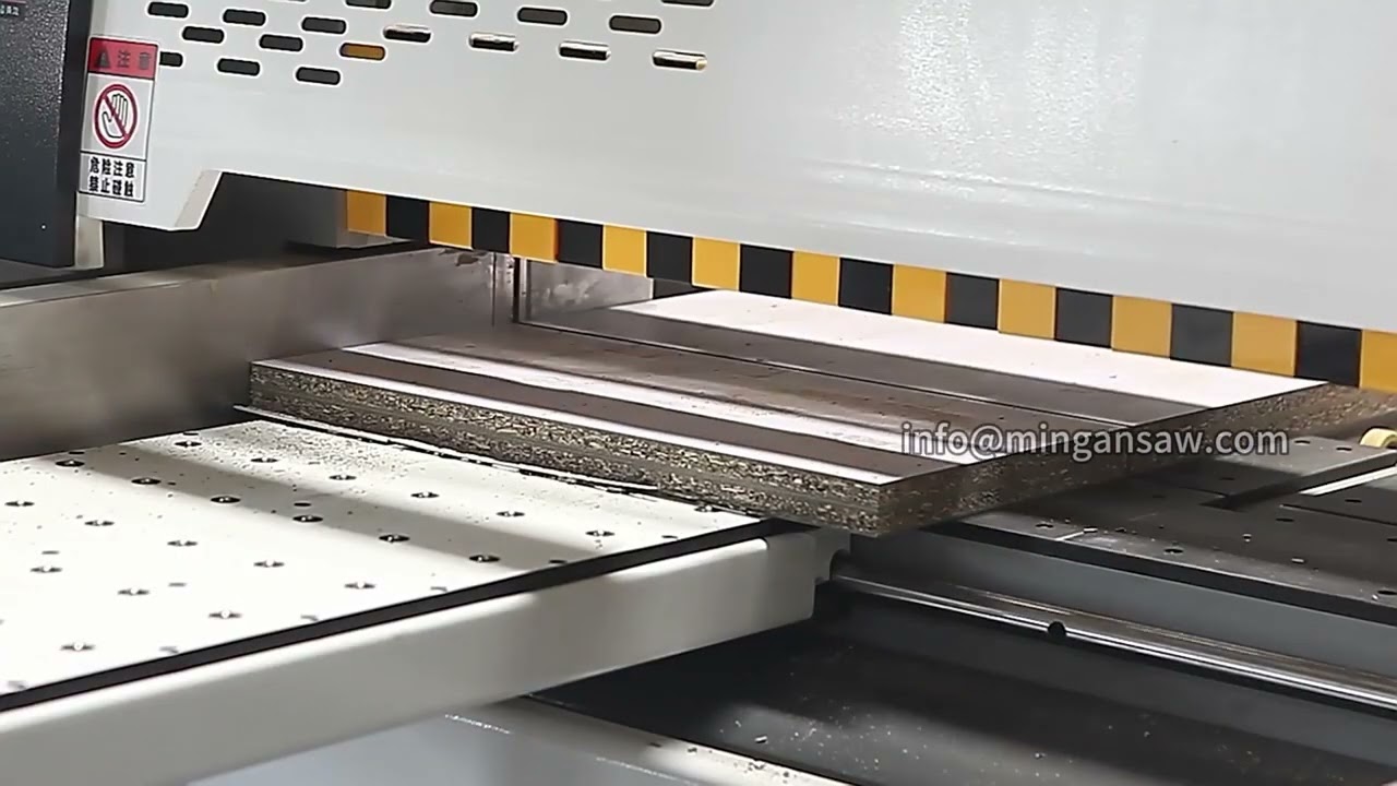Mingan Holyiso NP280HG CNC Beam Saw - Automatic Panel Cutting for Wood