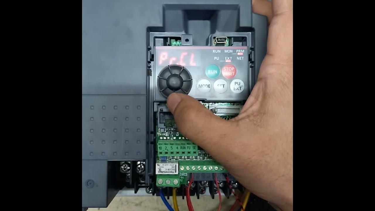 Mitsubishi VFD E700 Series Factory reset || All Parameter initializing or Default setting (Bangla)