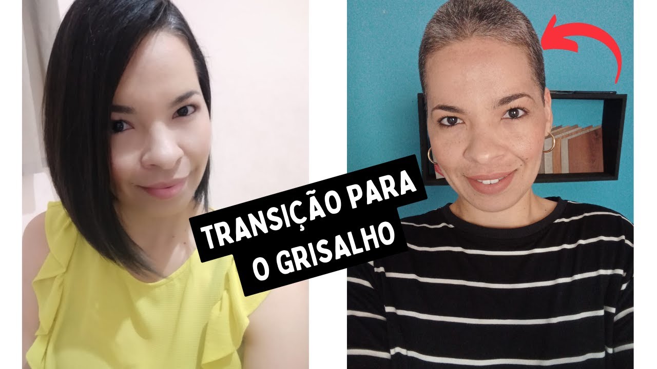 Minha transição  para o GRISALHO sem MIMIMI