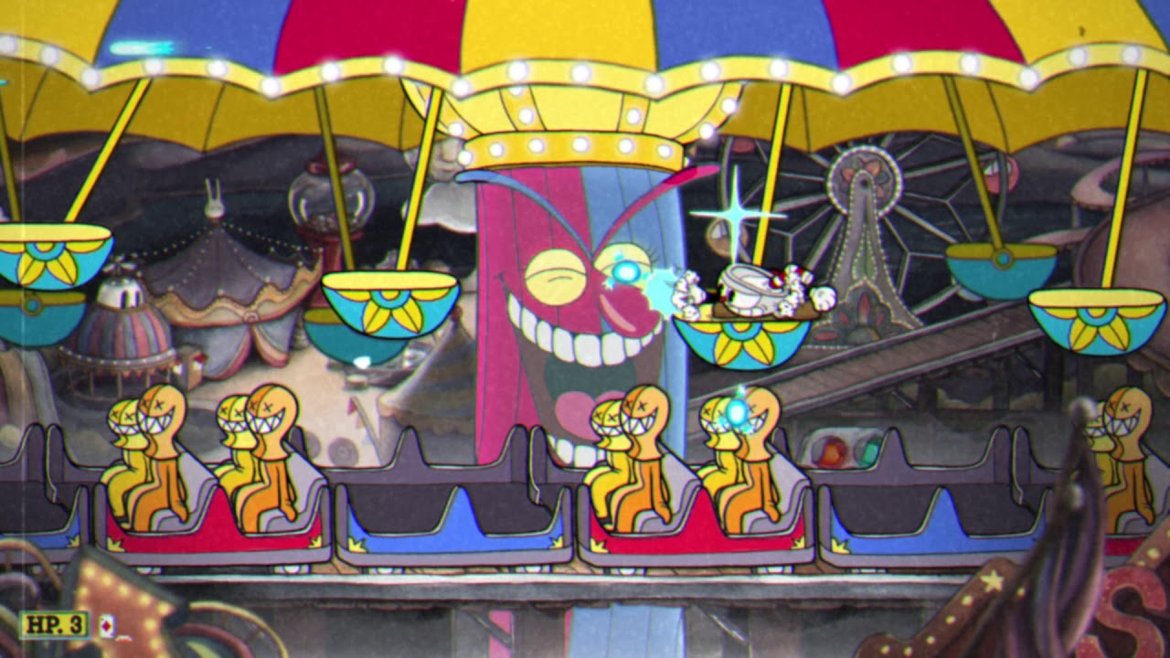 Cuphead Boss: Beppi the Clown - No Damage / S rank