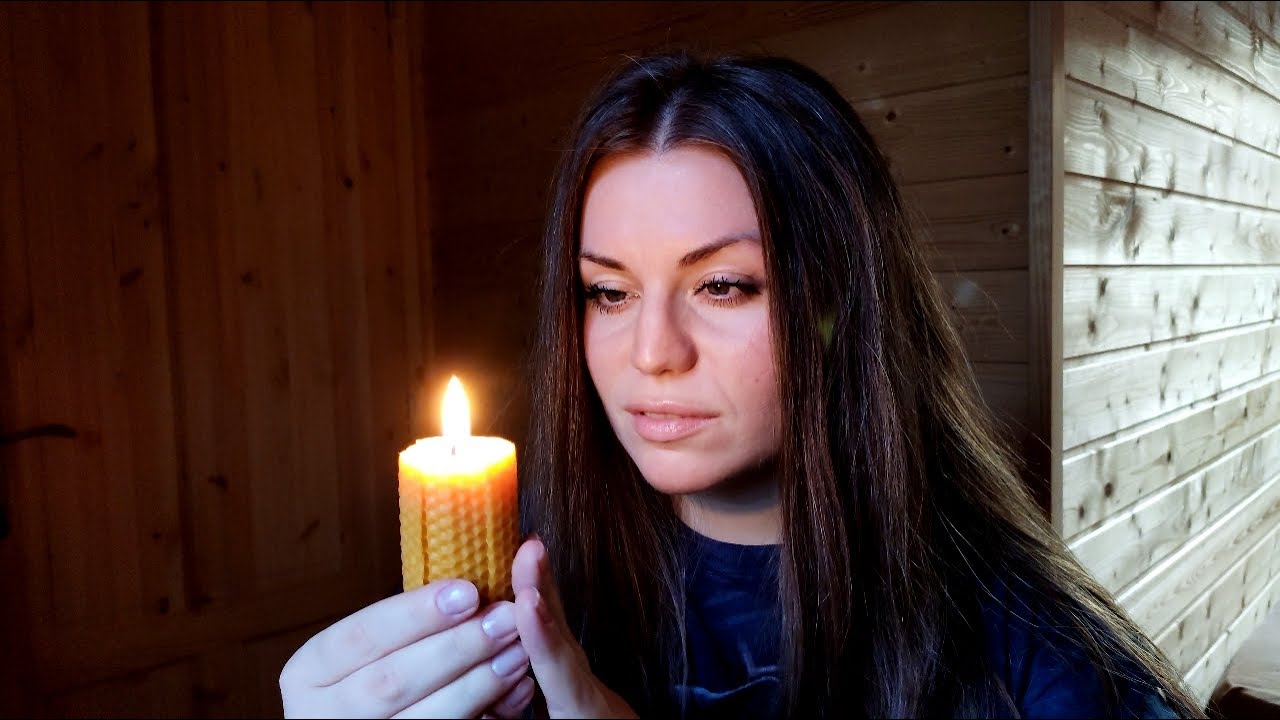 ASMR Lighting candles and Happy new year 😚😴 (whispering, calming time, relaxing video)