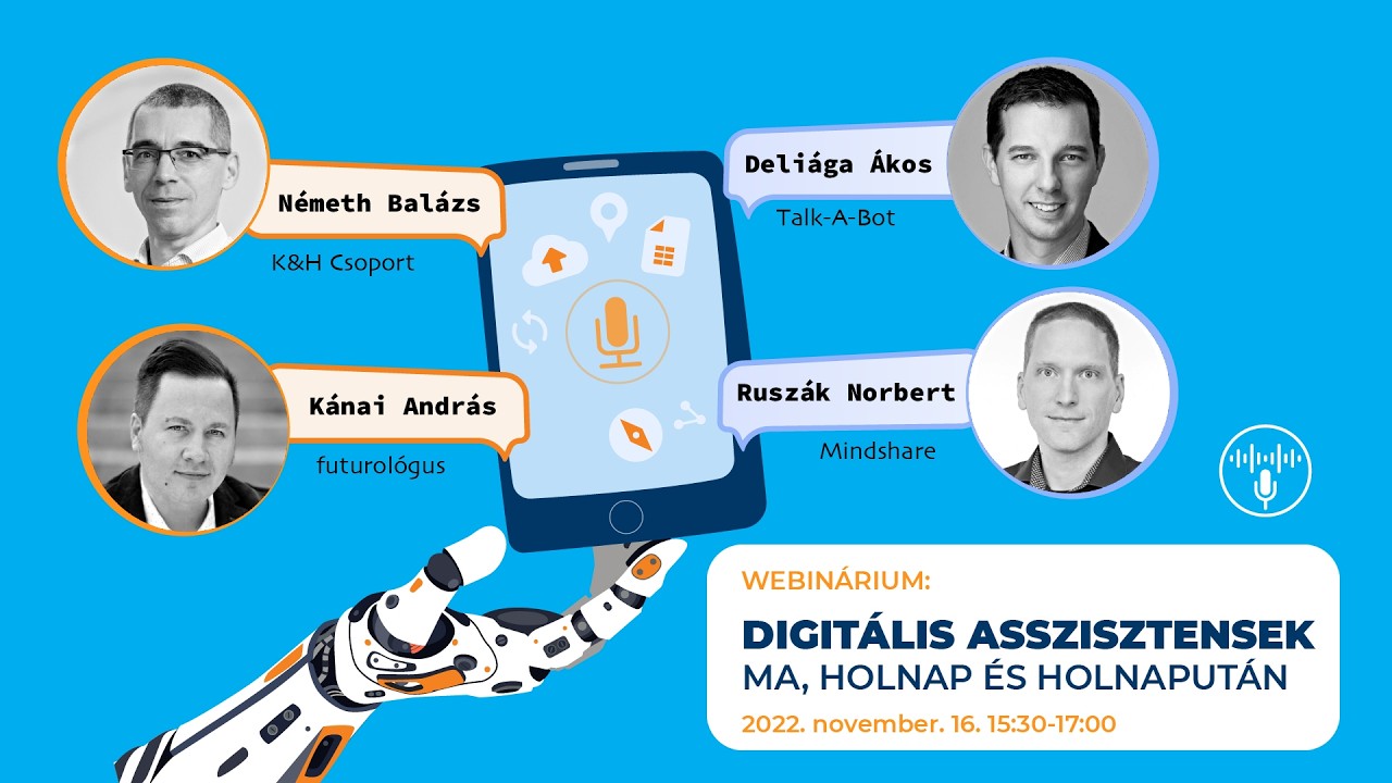 Webinár: Bevezetés a digitális asszisztencia világába