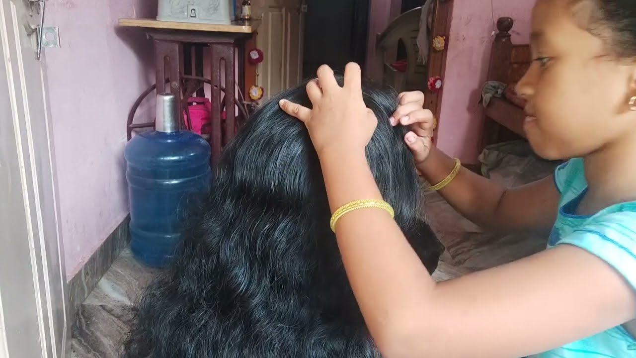 lice hunting ||nitpicking ||#family_maja