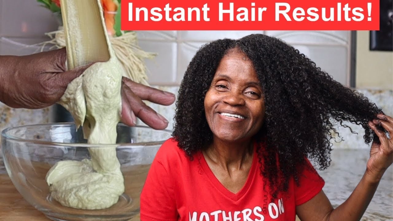 WOW!  BANANA & AVOCADO DID THIS TO MY HAIR | INSTANT RESULTS