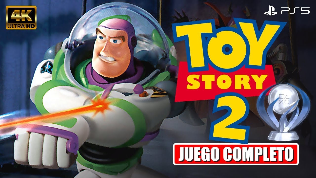 TOY STORY 2 BUZZ LIGHTYEAR AL RESCATE en ESPAÑOL - Juego Completo - FULL GAME [PS5 4K ULTRA HD]