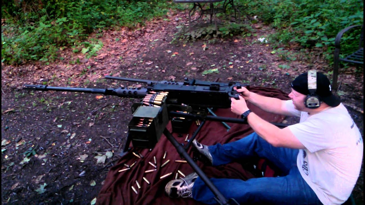 Browning M2HB 50BMG Full Auto Test