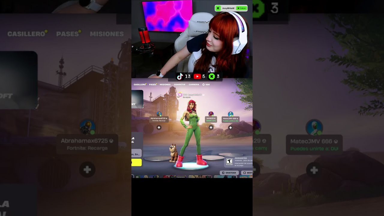 aqui si leemos el chat!