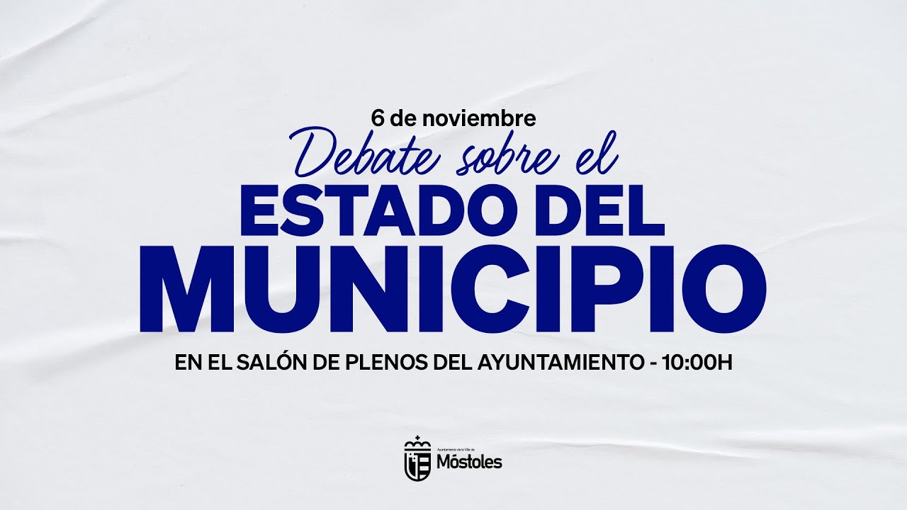 Debate sobre el Estado del Municipio - 6 de noviembre de 2025