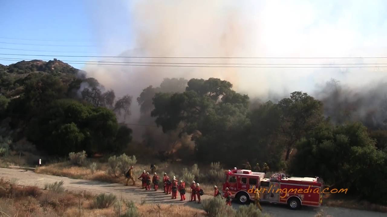 "Remsen IC" - LACoFD Brush Fire - July 12, 2015