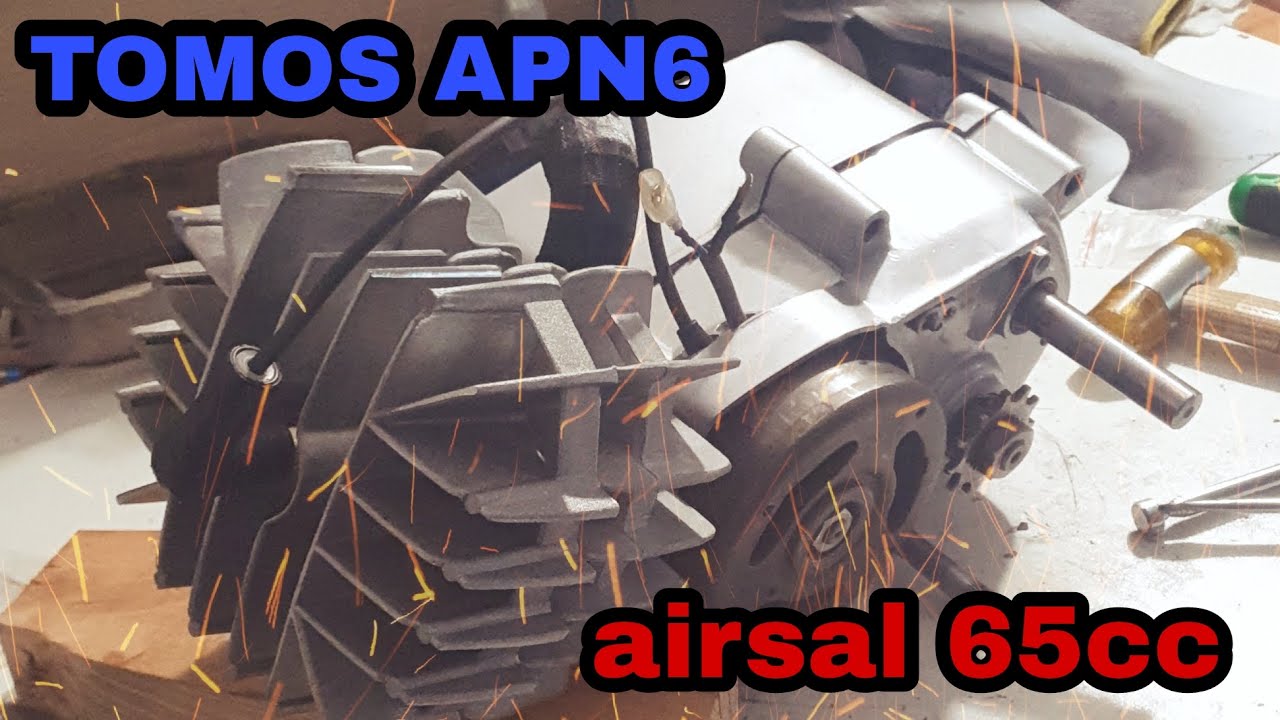 Tomos APN6 Engine Build | Airsal 65cc