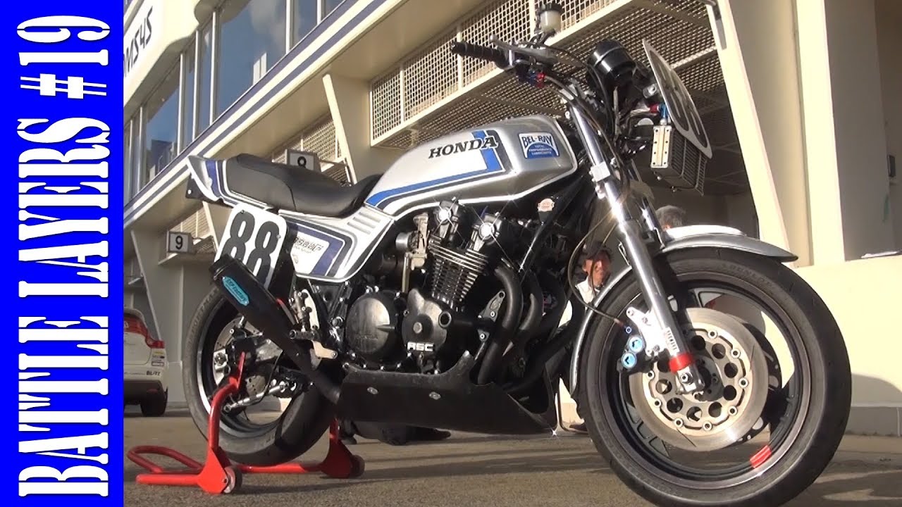 HONDA 1982年CB900F　衝撃！もうフレディ・スペンサーカラーとは呼ばせない！ピエトリ号＃19バトルレイヤーズ～コスプレバイク最強決定戦～