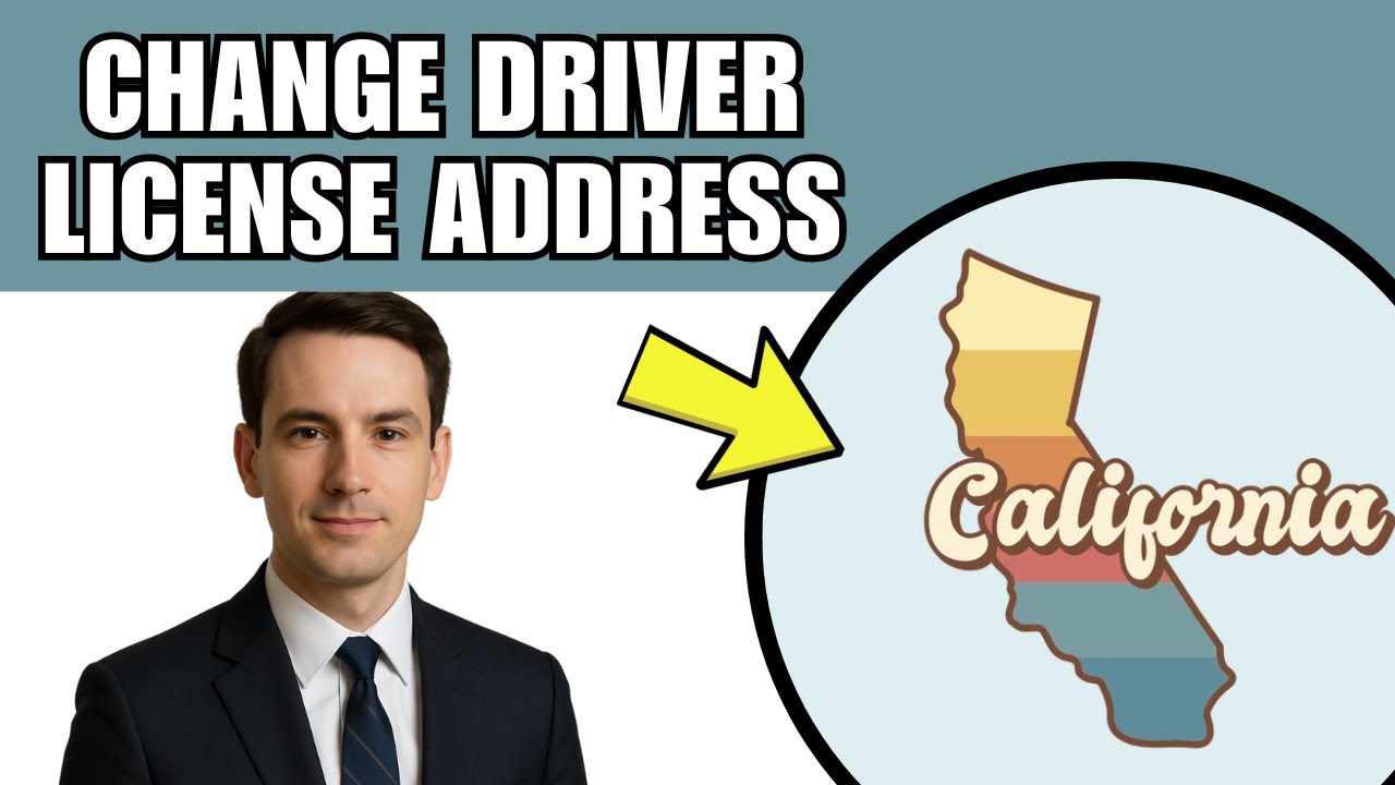 How To Change Address On Driver&rsquo;s License Online California