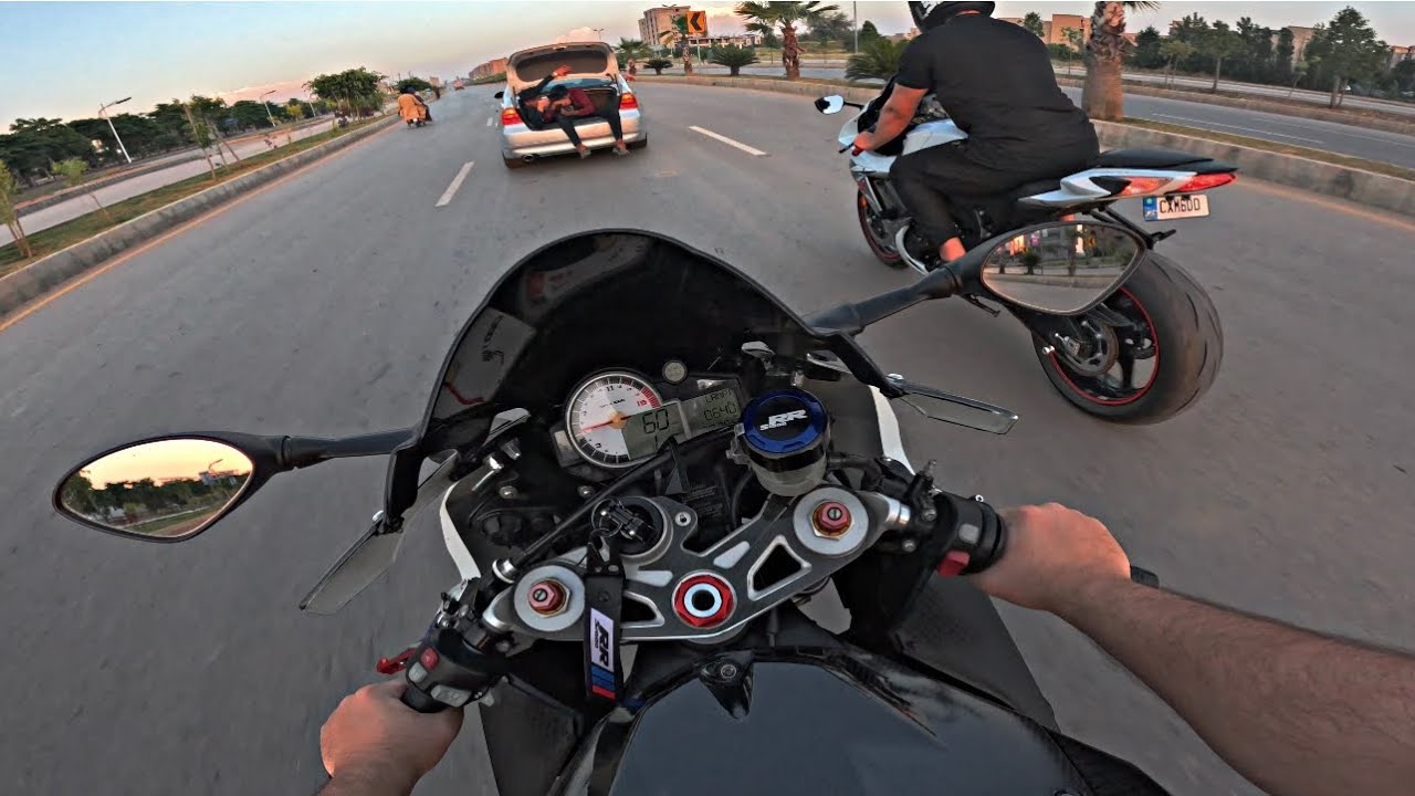 Bmw S1000rr x Gsxr 600 Shoot Bts ride Pov