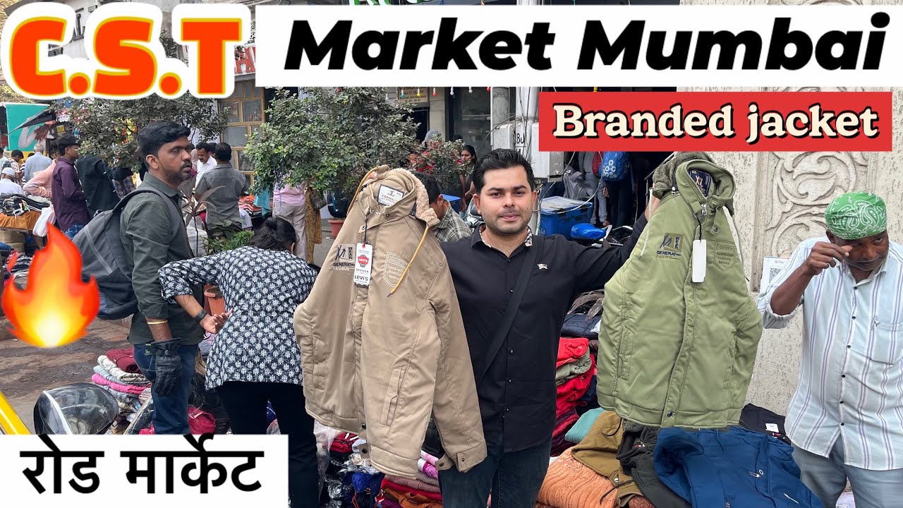 Mumbai cst market 2025 || fashion street market Mumbai || cheapest price 😱😱 jacket market in Mumbai