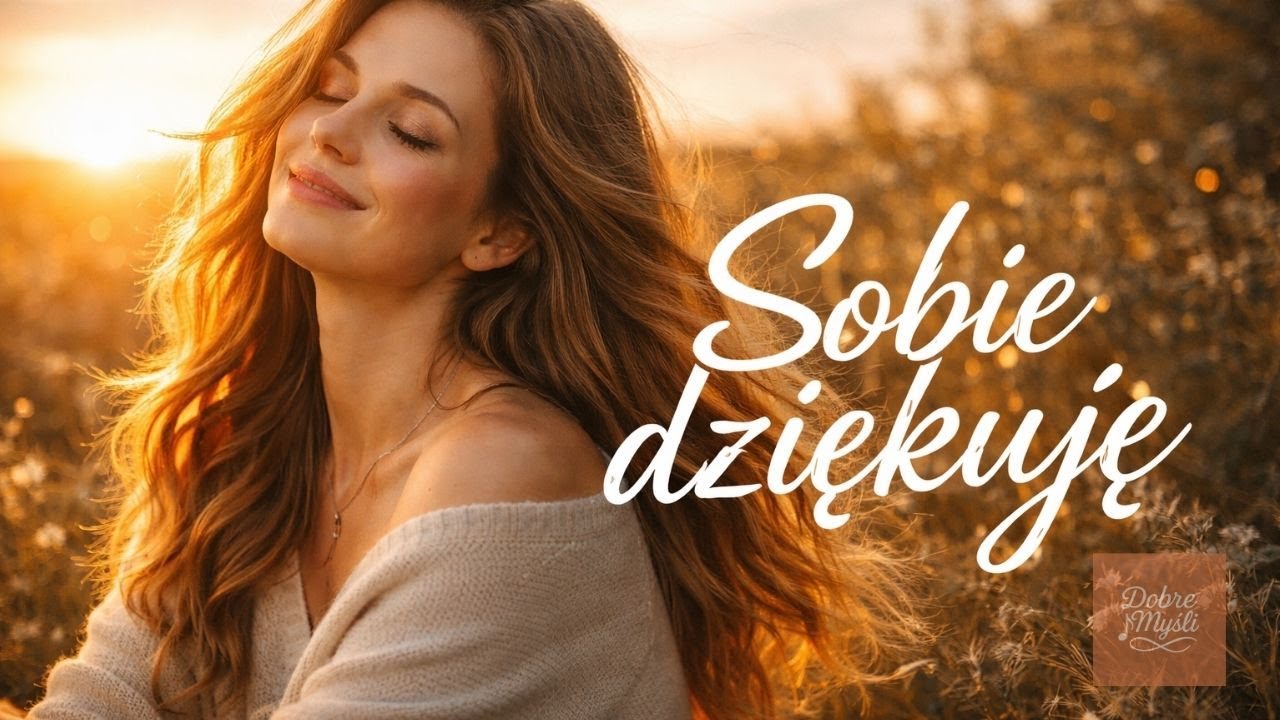 Sobie dziękuję | Piosenka o samoakceptacji i miłości do siebie