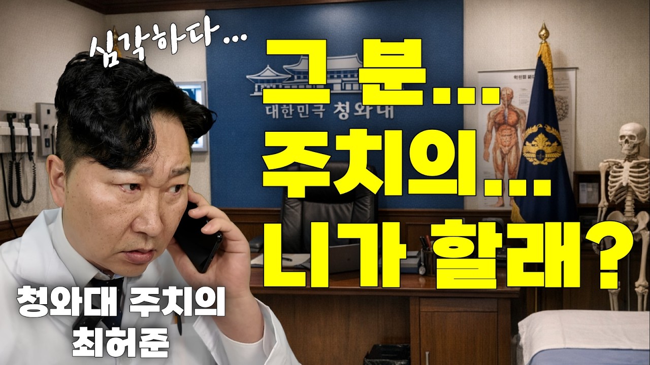 김원장...ㄷㅌㄹ 주치의...니가 해라...