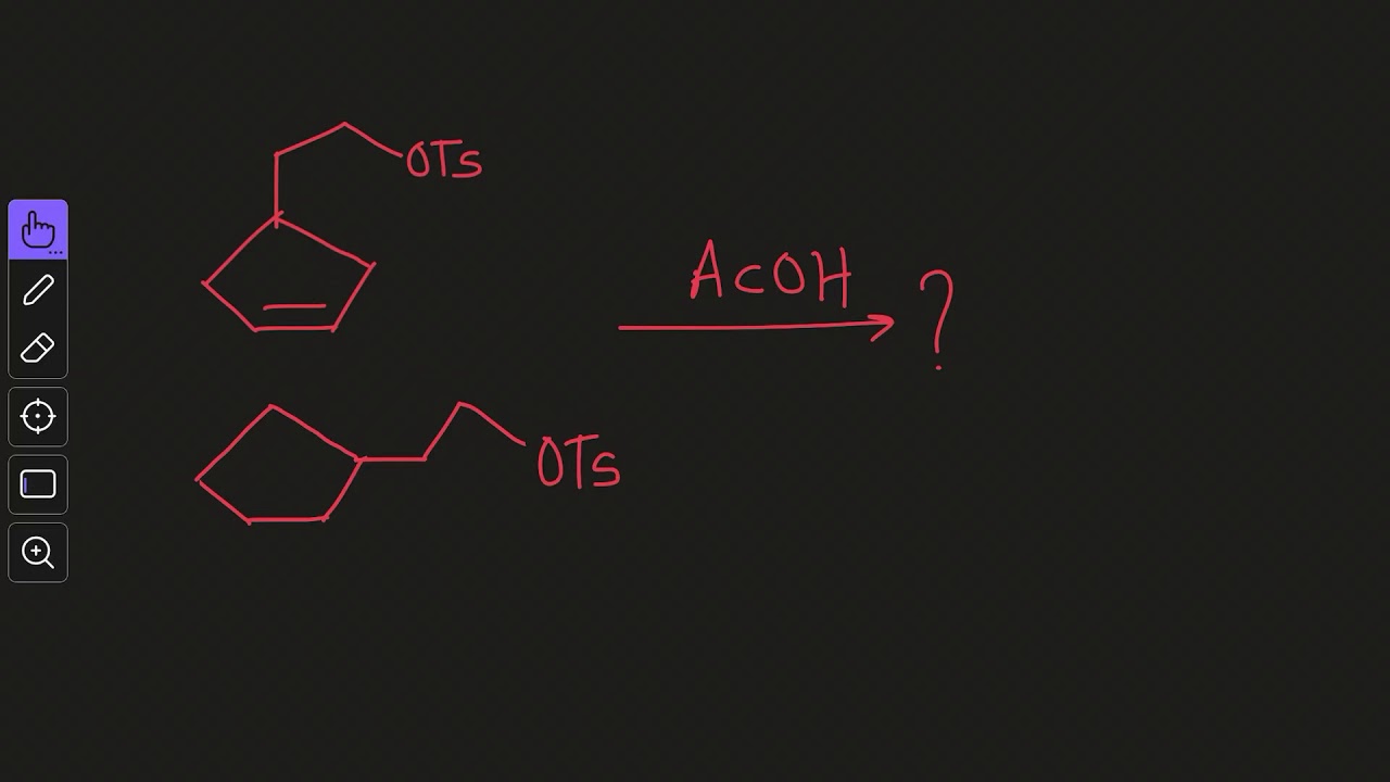 Question on solvolysis reaction