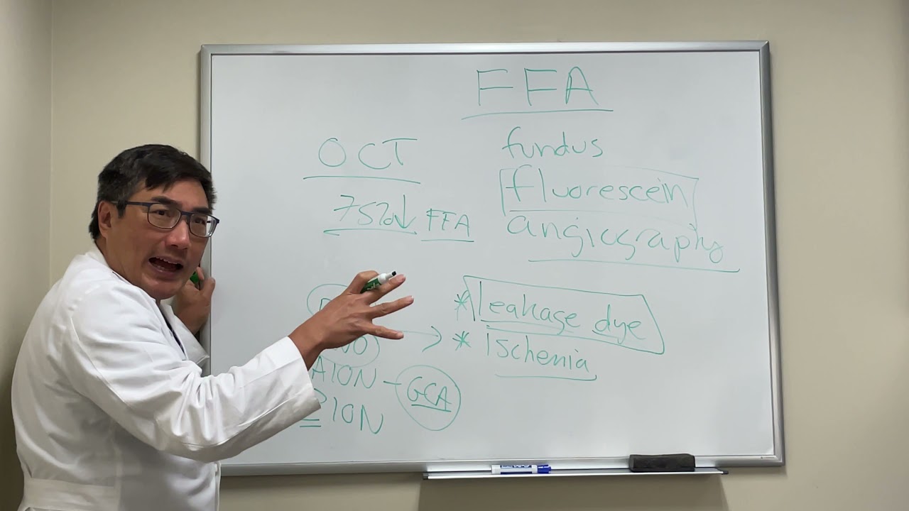 Fluorescein angiogram in neuro ophthalmology
