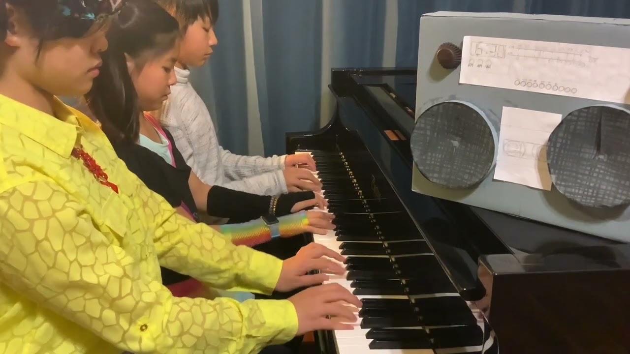 Rachael, Ryan, Renee Handjaja | Triple Dip | Robert D. Vandall | Piano Six Hands