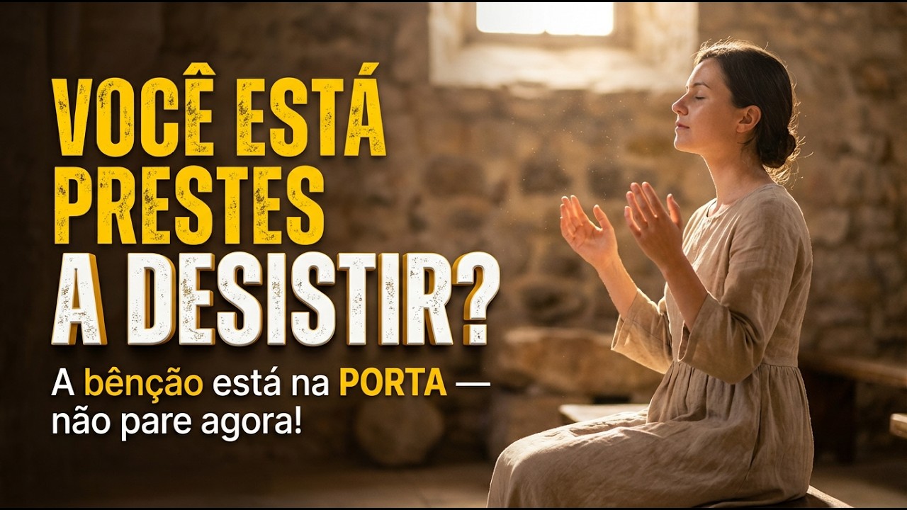 A CHAVE Secreta da PERSISTÊNCIA que Separa Quem RECEBE de Quem Apenas ESPERA