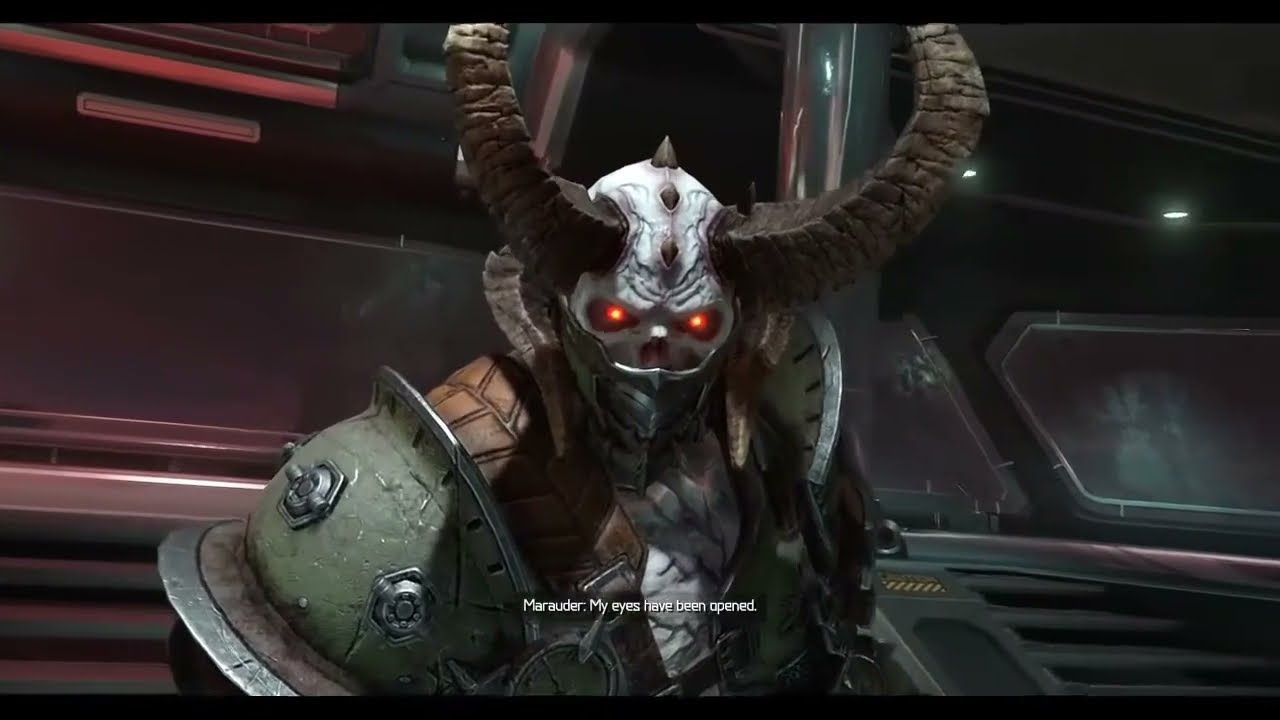 Samuel Hayden & Vega Scenes | DOOM: Eternal