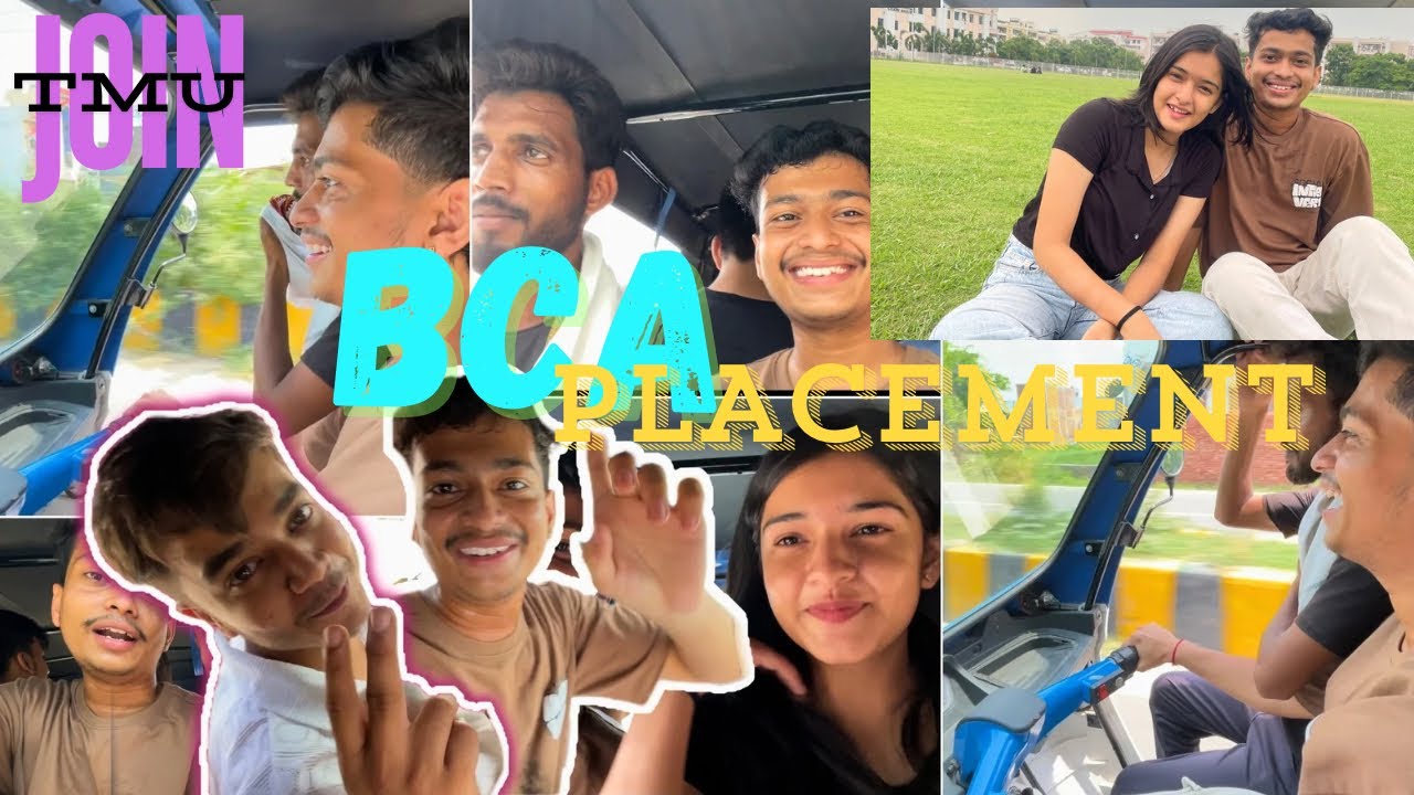 BCA K Baad Placement in TMU University 🤣🤣 || TMU UNIVERSITY||