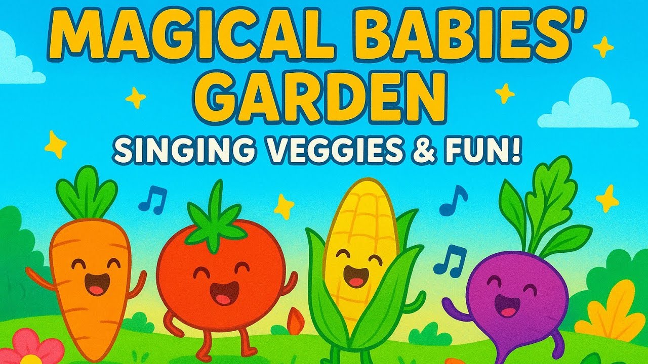 🌈 Magical Babies’ Garden – Singing Veggies & Fun!