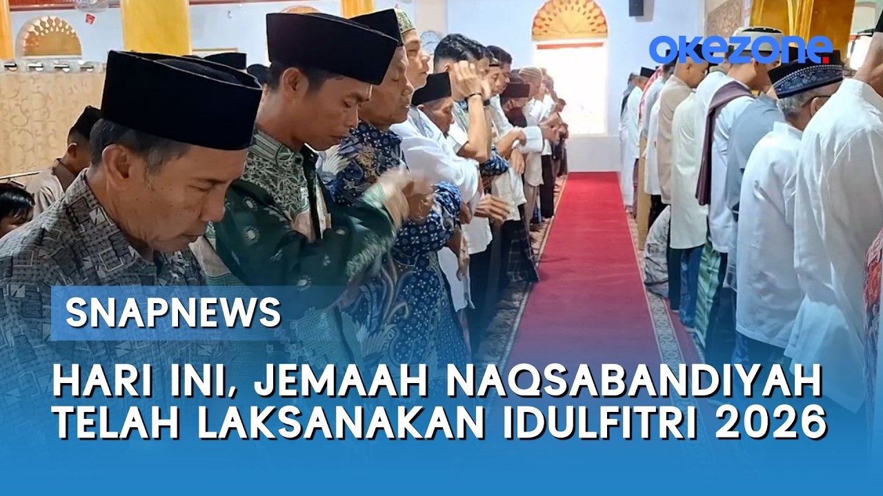 Hari Ini, Jemaah Naqsabandiyah Telah Laksanakan Idulfitri 2026