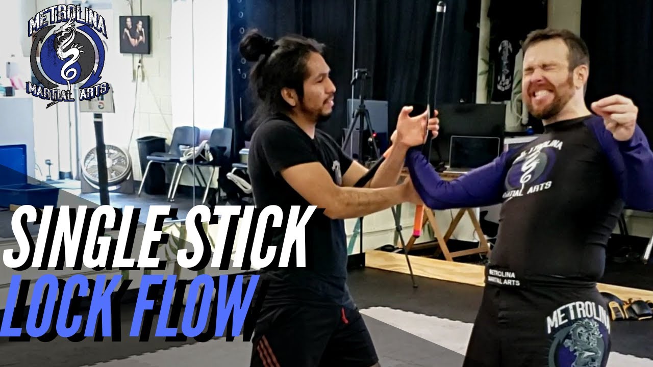 Single Stick Lock Flow | Filipino Kali | Inosanto Lock flow