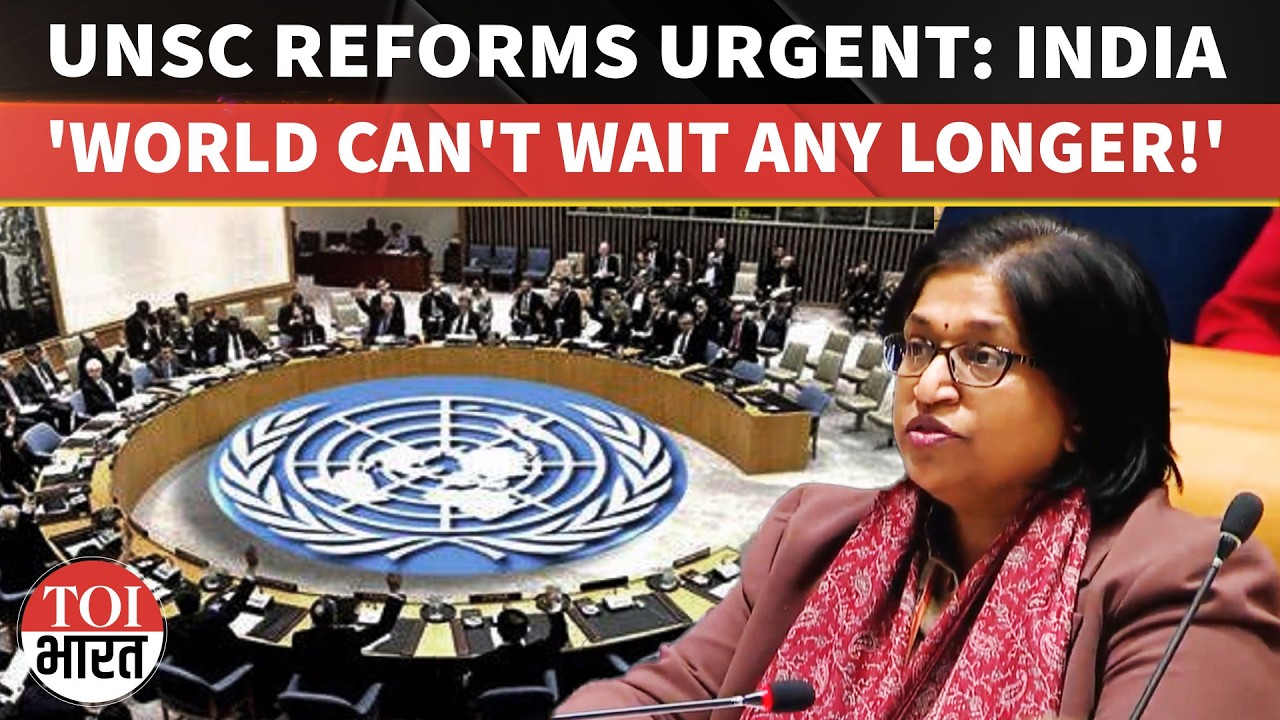 'The World Can't Wait Any Longer': India Demands Expansion Of Permanent Seats At UN Security Council