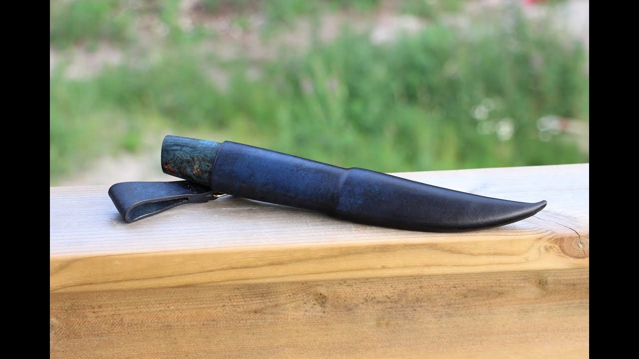 Puukon tupen teko