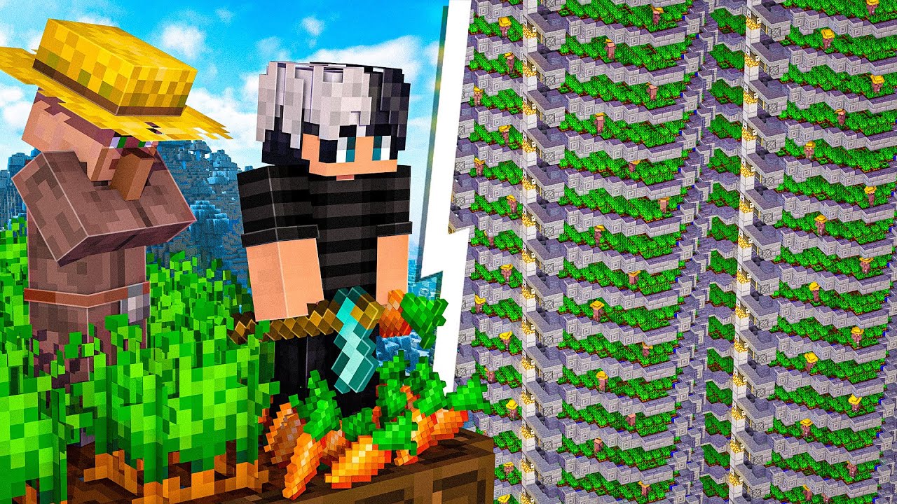 CONSTRU&Iacute; A MAIOR FARM DE COMIDA NO PRIMEIRO EPIS&Oacute;DIO DE MULTICRAFT 6