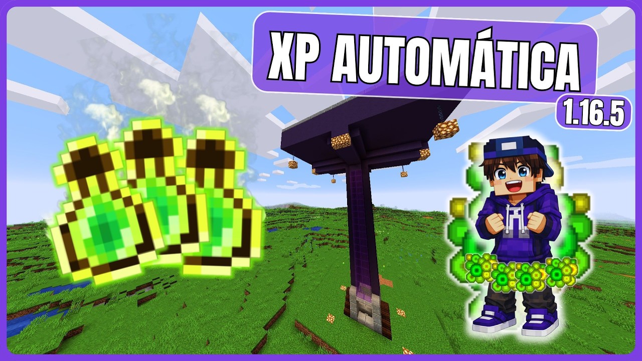 La MEJOR GRANJA DE EXPERIENCIA 1.16.5 ⚡ XP RÁPIDA y SIN SPAWN