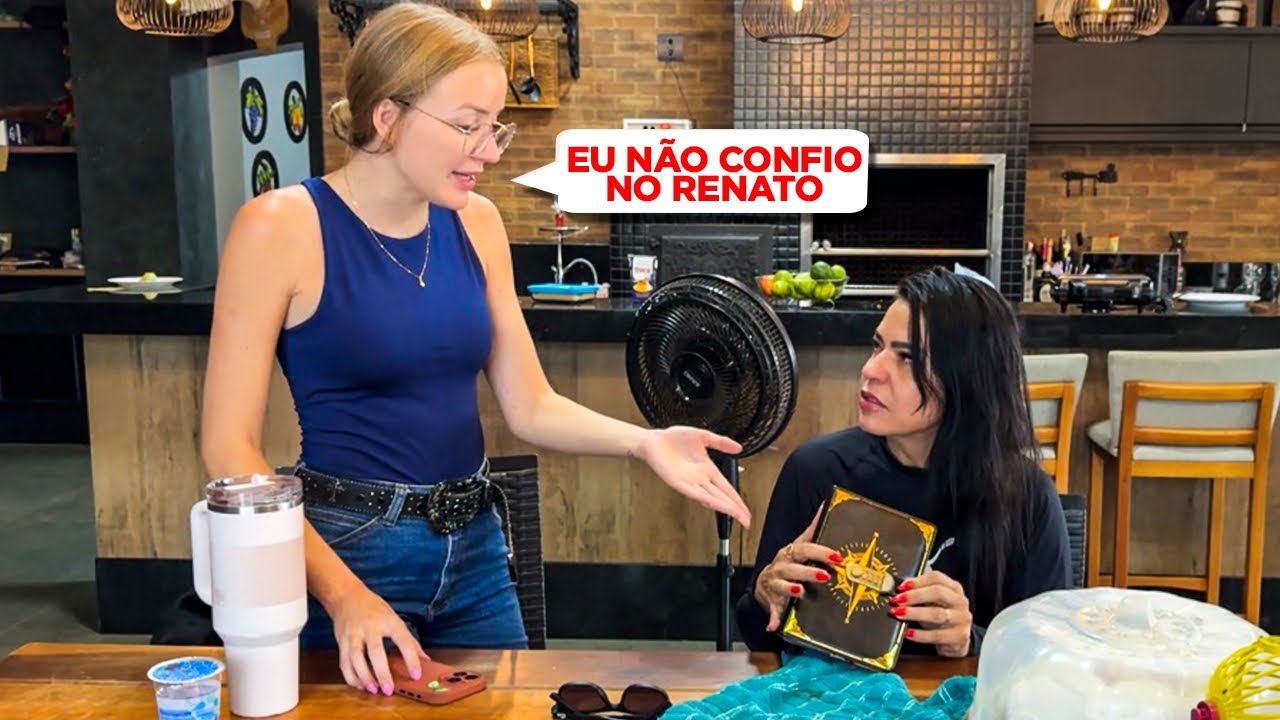 NÃO DÁ MAIS PRA CONFIAR NO RENATO..ELE PODE DESCOBRIR TUDO DA KAVIC