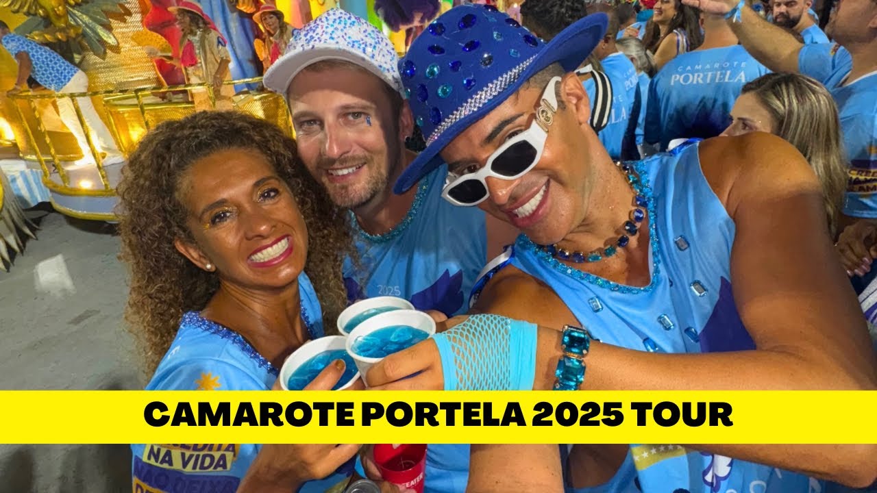 Camarote Portela 2025 Tour - Rio Carnaval Sapucai