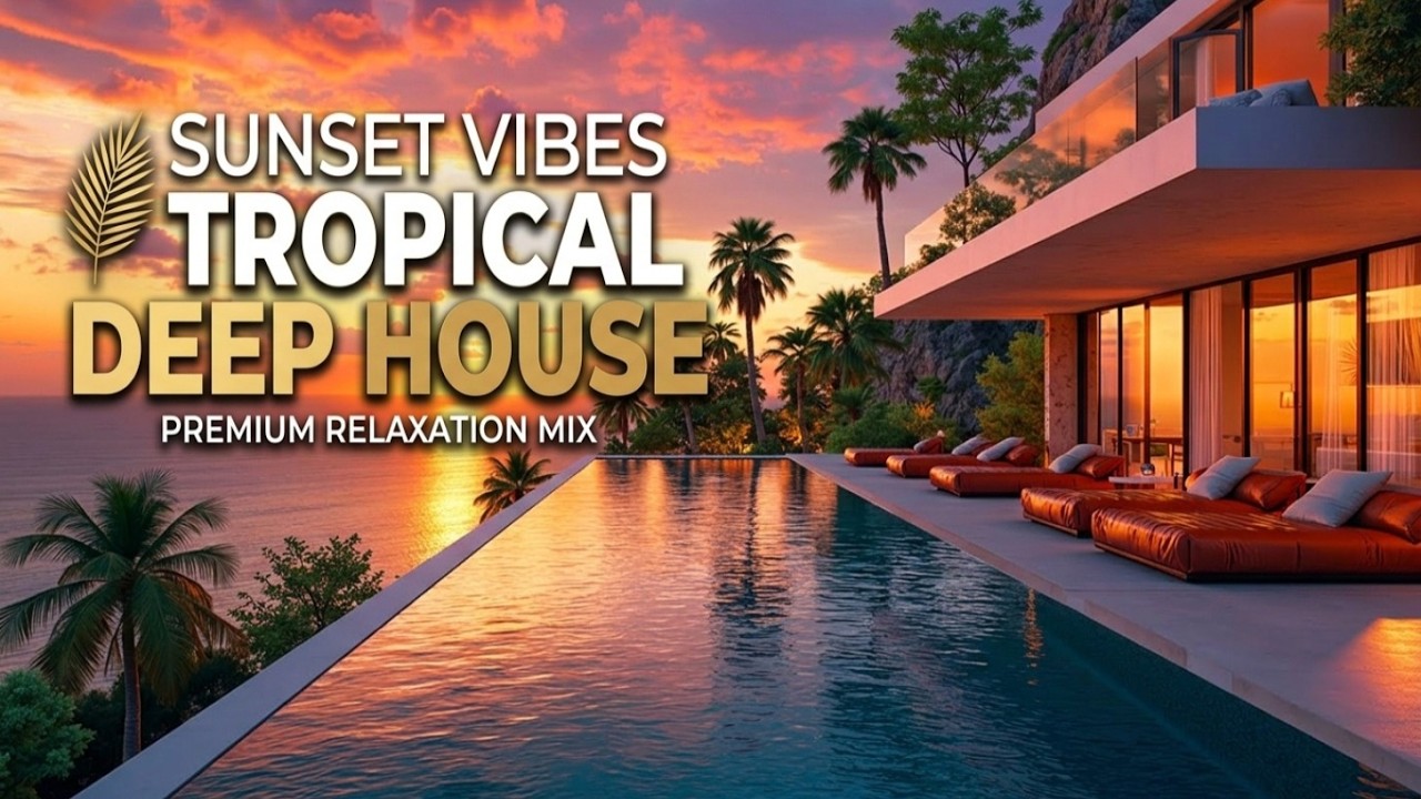 Tropical Deep House | Summer Sunset Vibe ~ Chillout Tropical House & Melodic Deep Beats