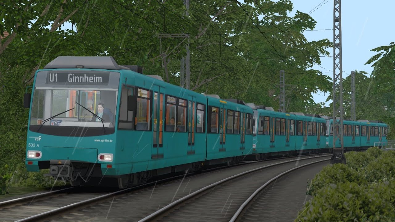 Train Simulator 2020 - U-Bahn Frankfurt 2 - Siemens U4 to Ginnheim