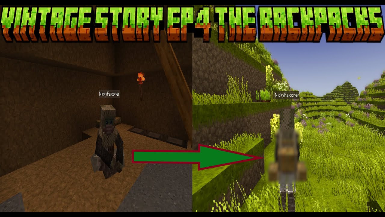 Vintage Story ep4 The Backpacks