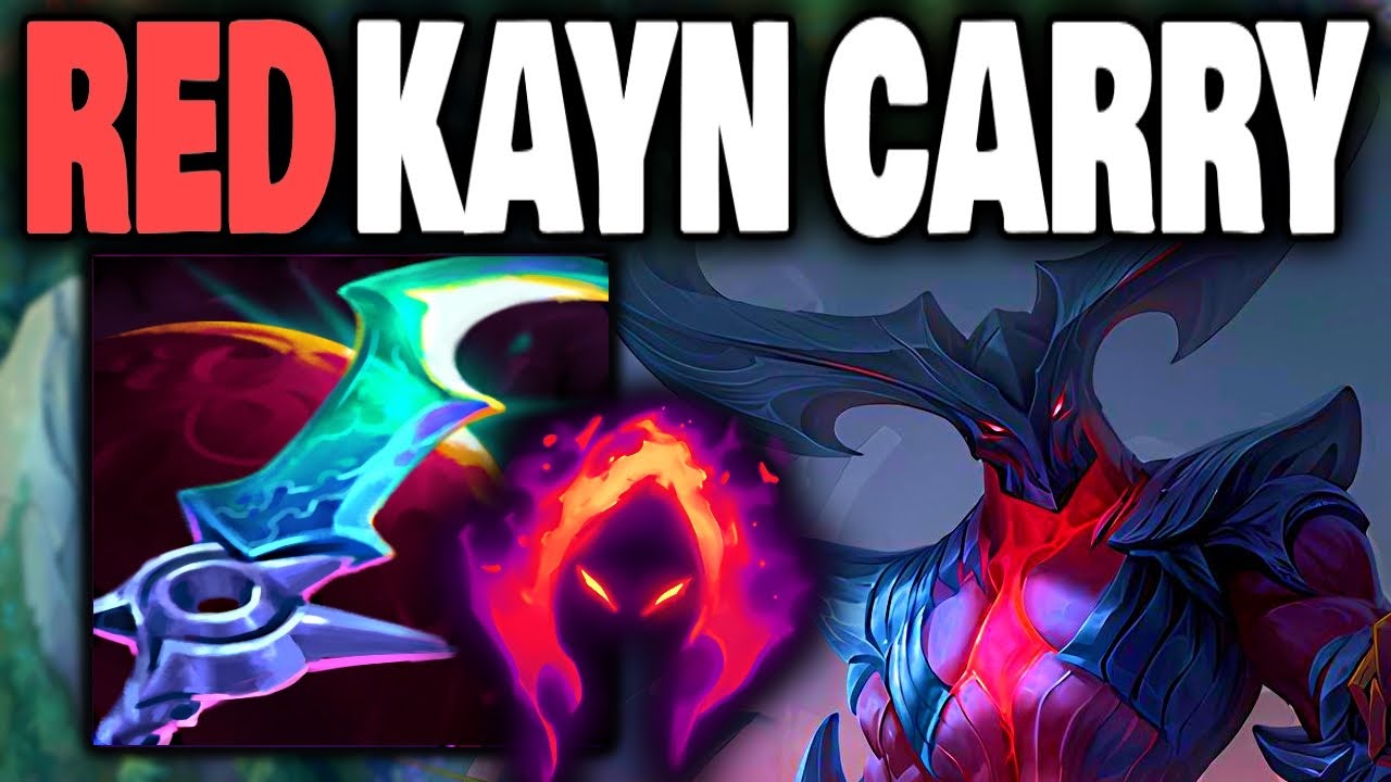 How to Snowball and CARRY on NEW RED KAYN | Kayn Jungle Season 14 Gameplay Guide