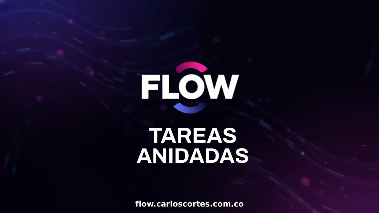¿Cómo crear tareas anidadas dentro de proyectos con Flow?