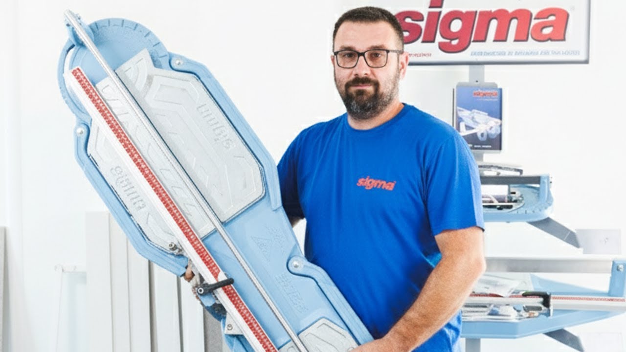 Sigma 4EN - 125 cm - Prezentacja przecinarki ręcznej do glazury