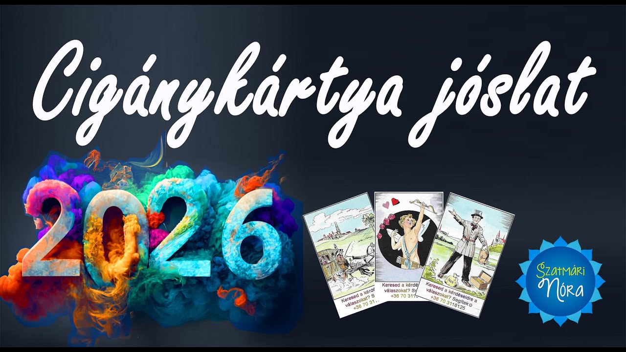 𝗖𝗶𝗴𝗮́𝗻𝘆𝗸𝗮́𝗿𝘁𝘆𝗮 𝗷𝗼́𝘀𝗹𝗮́𝘀 𝟐𝟎𝟐𝟔 - Az &uacute;j&eacute;v nem lesz k&iacute;m&eacute;letes! Olyan j&ouml;n, amire senki nem sz&aacute;m&iacute;t!