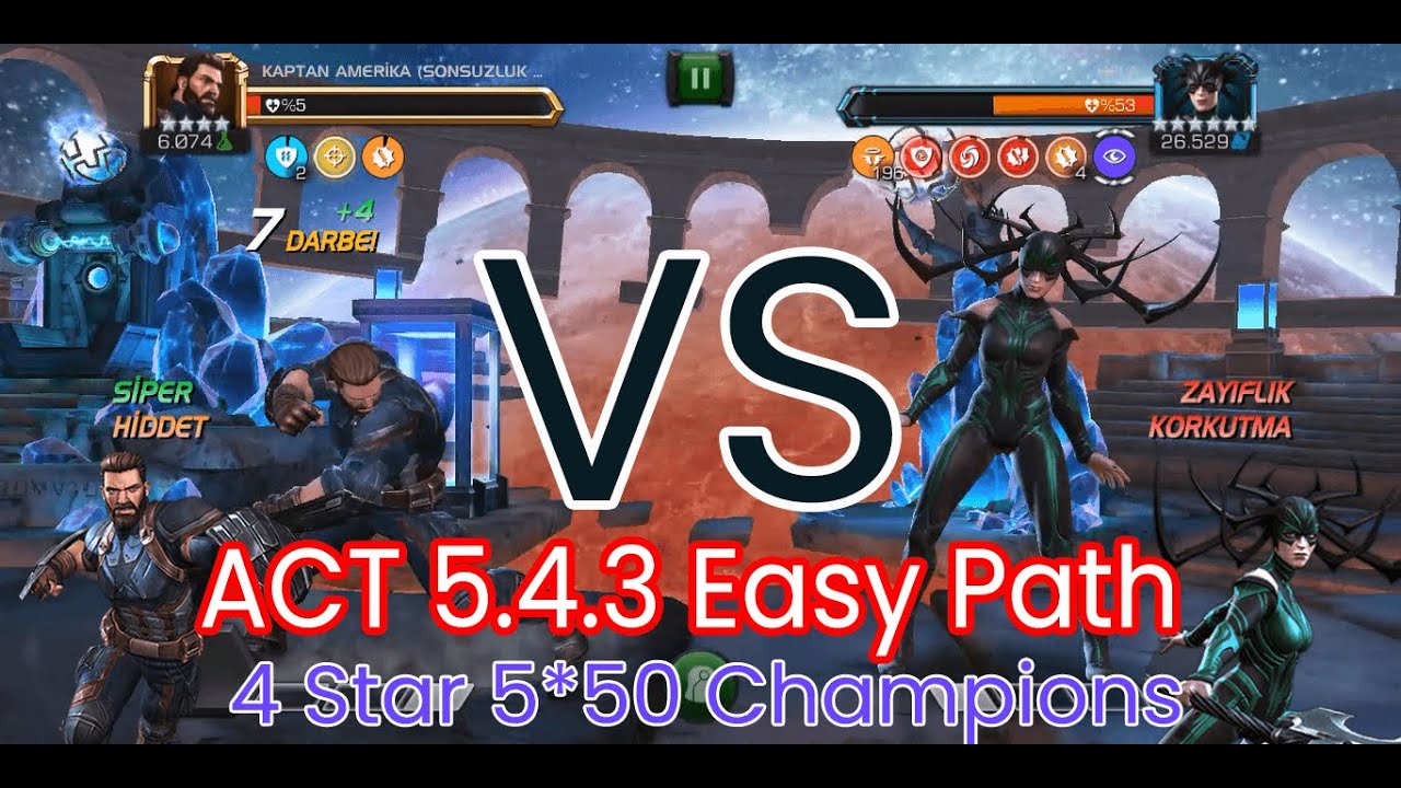 Act 5.4.3 Easy Path & Hela Boss - Marvel Contest of Champions