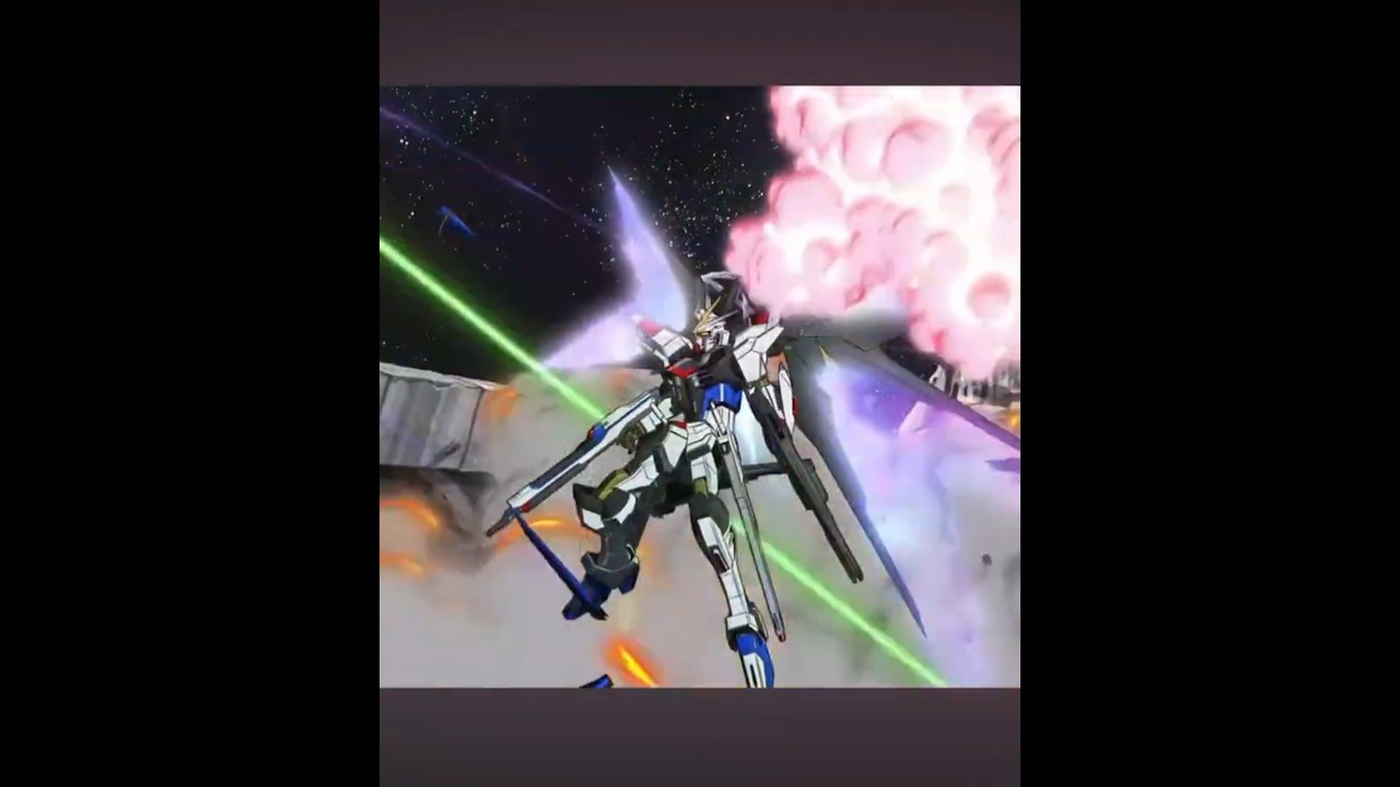 Gundam Seed Freedom movie Strike Freedom Gundam Type II VS Garuda #gundam