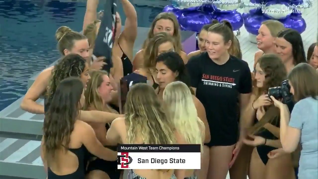 SDSU SWIMMING: AZTECS DOMINATE, WIN ANOTHER MW CHAMPIONSHIP