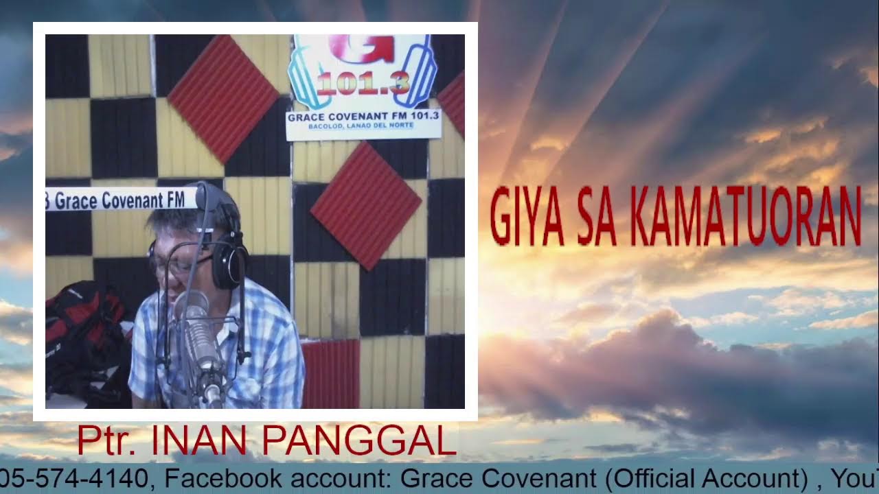GIYA SA KAMATUORAN Ptr. INAN PANGAL