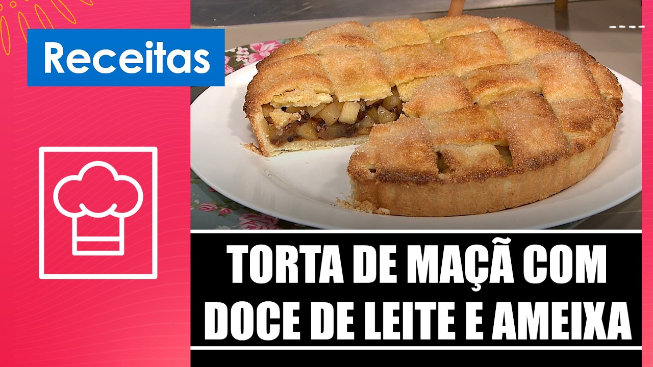 Aprenda a fazer uma torta de maçã com o chef Antonio Marcos – 12/02/26