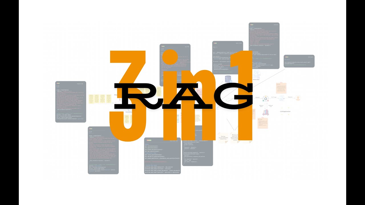 3 in 1 RAG: Build a Reliable AI Agents with LangGraph & Local LLM